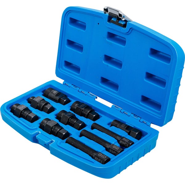 BGS Technic Logo Gewindereparatur-Satz in blauem Gehäuse