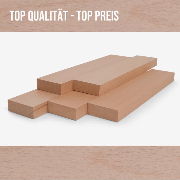 Holzleisten aus Buche, Angebot: Top Qualität – Top Preis