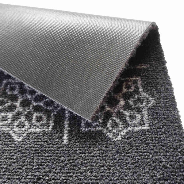 Fußmatte mit Muster und rutschfester Rückseite