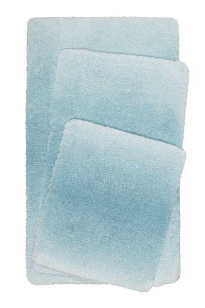 Badteppich Türkis meliert Luuk WECONhome Basics 70x120 cm