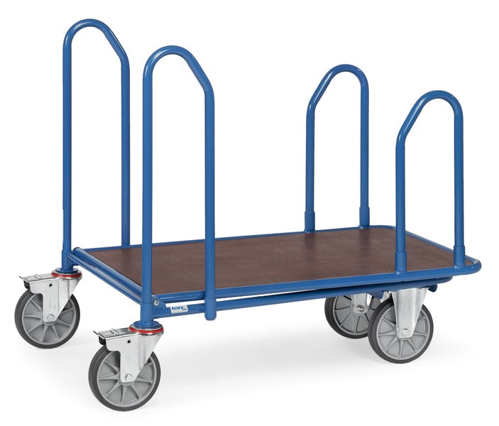 Plattformwagen mit Ladefläche und Schiebebügel