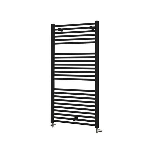 Badheizkörper Schulte Turbo 1135x600 mm mattschwarz, EP1130 68