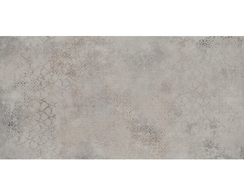 Wand- und Bodenfliese Alpha beat Grey 60x120x0,9cm