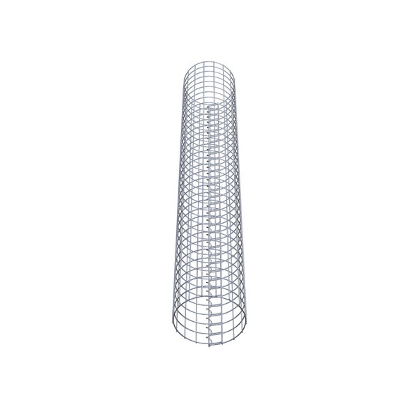 Gabionensäule Durchmesser 27 cm MW 5 x 5 cm rund - Höhe: 170 cm