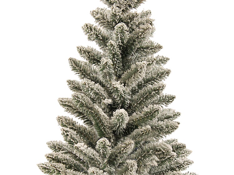 Geschmückter künstlicher Weihnachtsbaum EULE 60 cm mit LED-BELEUCHTUNG IM TOPF