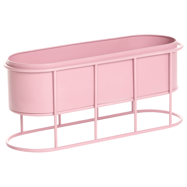 Ovaler Pflanzenständer aus Metall