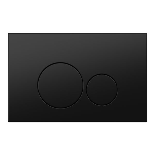 Spültaste für WC-Spülkästen mit zwei Tasten für unterschiedliche Spülmengen