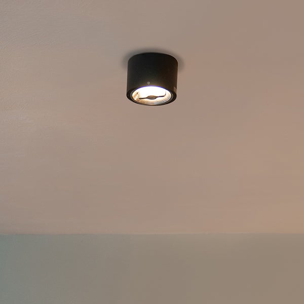 Moderner Deckenspot schwarz AR111 inkl. LED - Expert