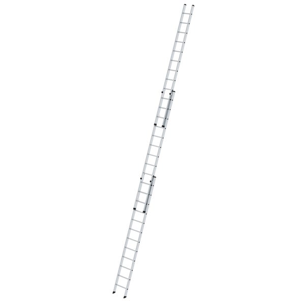 PROREGAL Sprossen-Schiebeleiter 3-Teilig Ohne Traverse 3 x 12 Sprossen