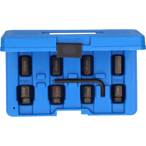 Gewindereparatur-Satz im blauen Koffer