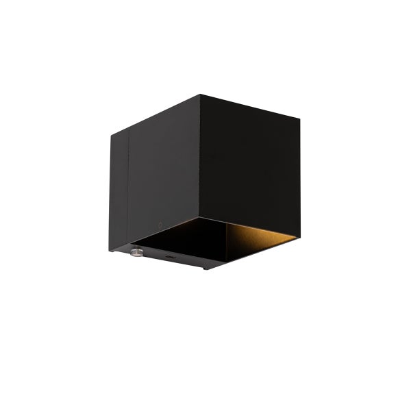 Quadratische Wandleuchte für den Außenbereich