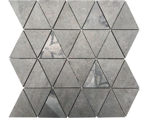 Mosaik Triangolo grey 30x34 cm