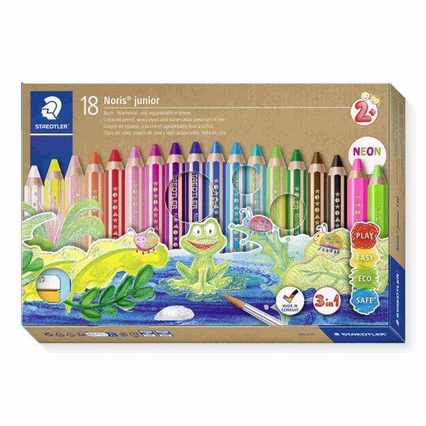 STAEDTLER Buntstifte Noris® junior 140, 18er Set
