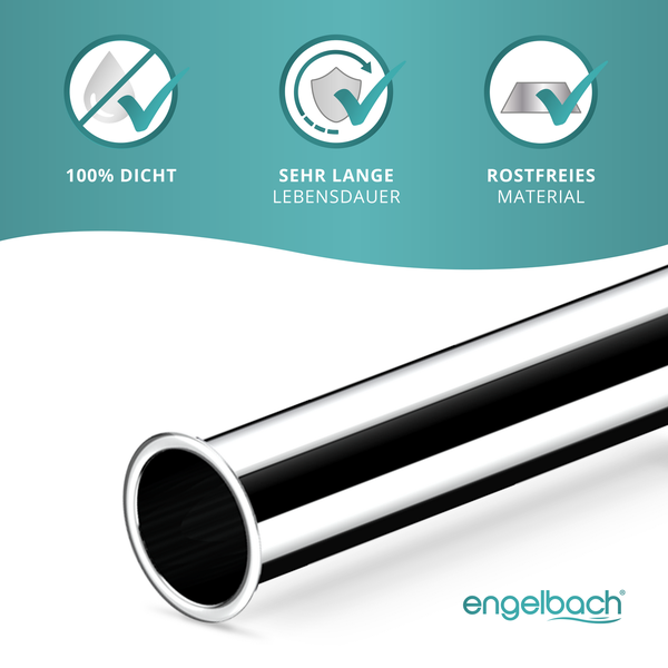Engelbach® Universal Tauchrohr für Siphon 1 1/4 x 200mm x 32mm