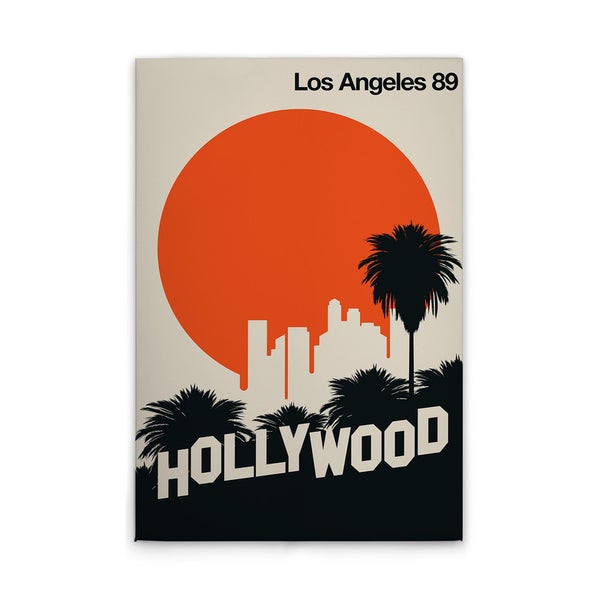 Dekoratives Poster mit Los Angeles Motiv