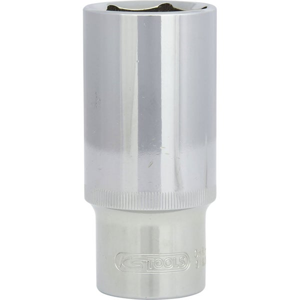 KS TOOLS 1/2 CHROMEplus Sechskant-Stecknuss lang 27 mm - 918.1257
