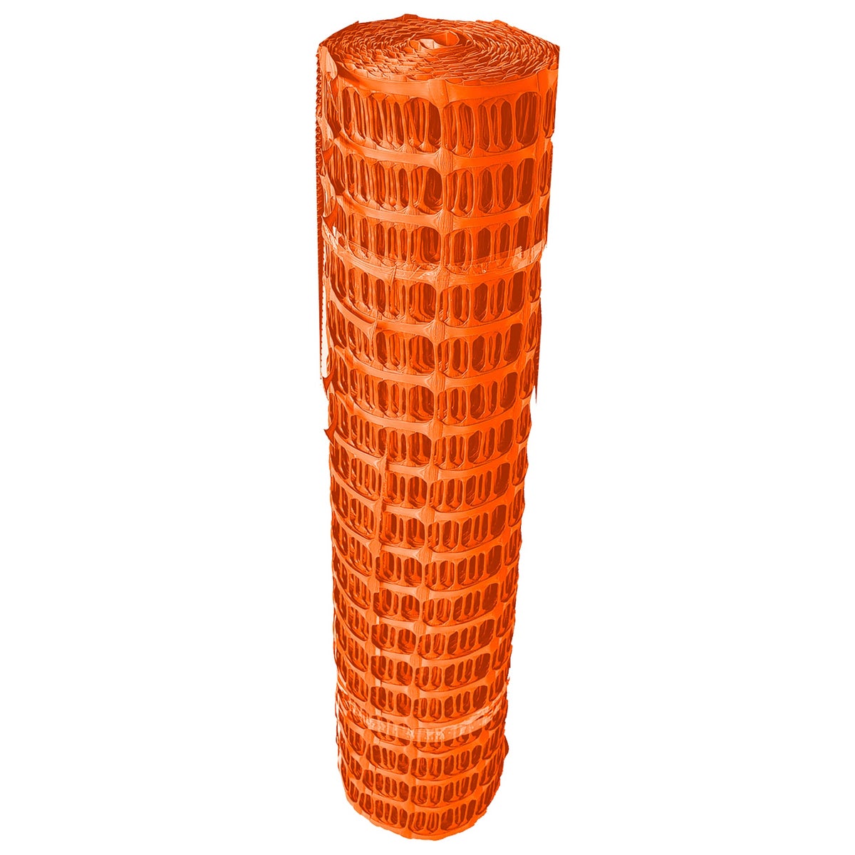 Absperrnetz Fangzaun 50m Rolle extra schwer 12,5 kg Kunststoff 1 m Hoch Profiset / Orange / ohne Absperrhalter
