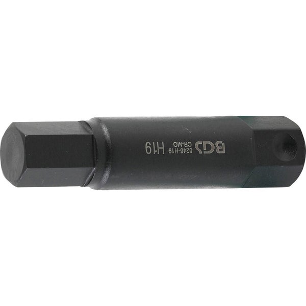 BGS Bit Länge 100 mm Antrieb Außensechskant 22 mm Innensechskant 19 mm - 5246-H19