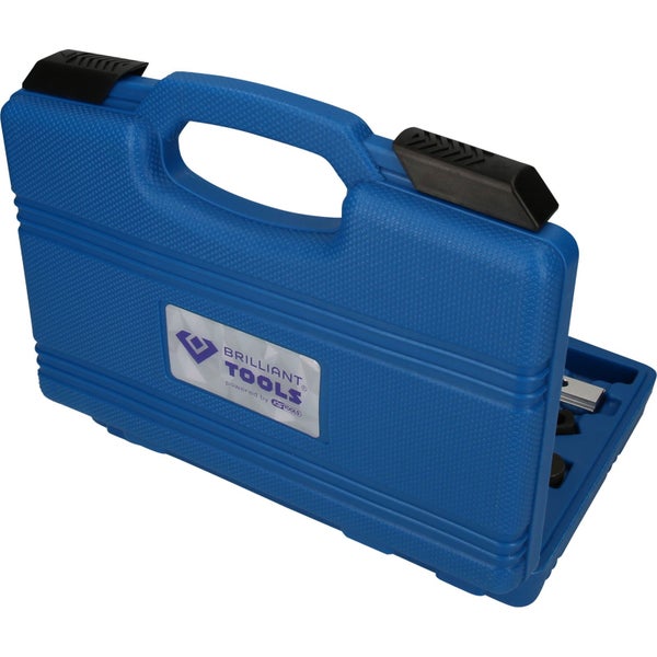 Brilliant Tools Werkzeugsatz im blauen Werkzeugkoffer