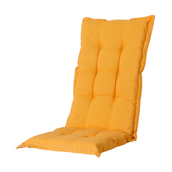 Gartenstuhlauflage Low Back Panama golden glow - Ca. 105x50 cm - 4er-Set