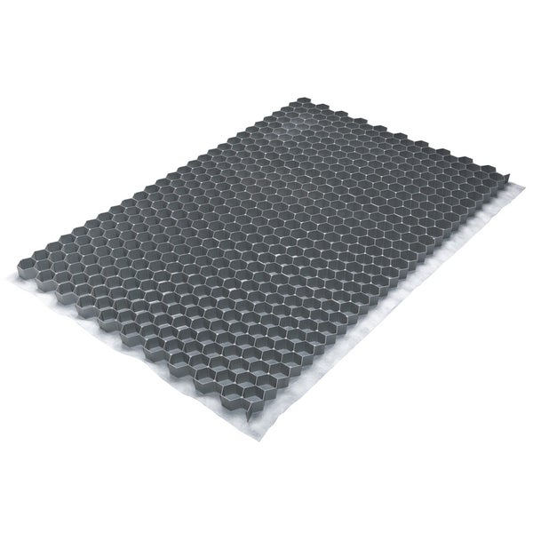 Kiesmatte Gravel Fix Pro - ca. 120x80 cm - 0,9 m2 - Grau