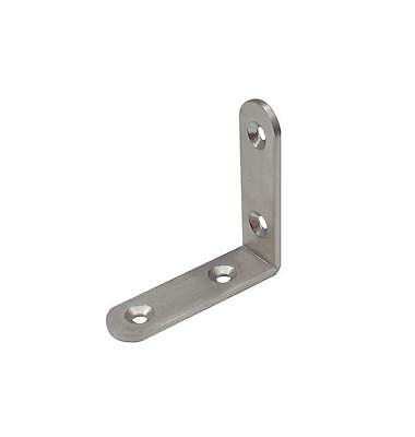 Winkelverbinder aus Metall mit vier Schraublöchern zur stabilen Holzverbindung