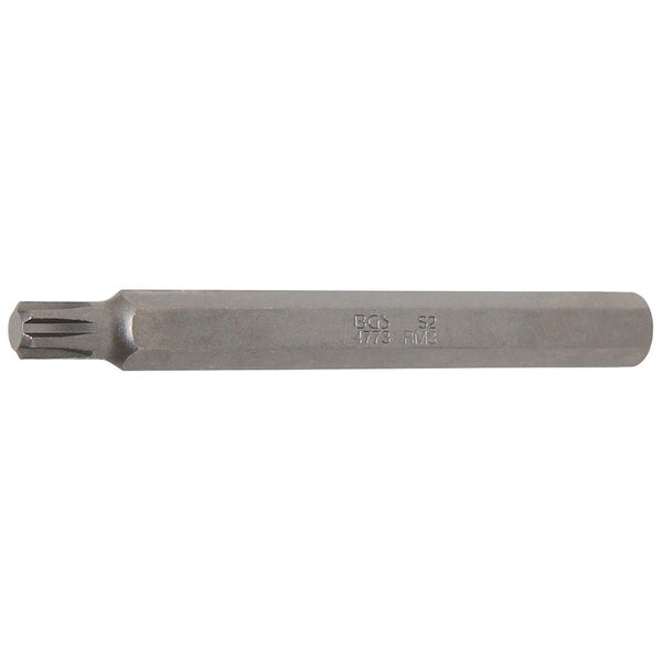 BGS Bit Länge 100 mm Antrieb Außensechskant 10 mm (3/8) Keil-Profil (für RIBE) M8 - 4773
