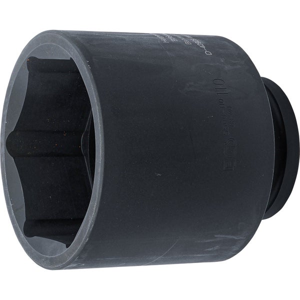 BGS Kraft-Steckschlüssel-Einsatz Sechskant tief Antrieb Innenvierkant 25 mm (1) SW 110 mm - 5500-110