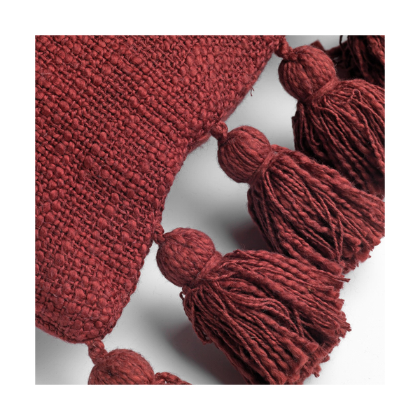 Ruby Kissenbezug - Unifarben 45x45 cm, Rot