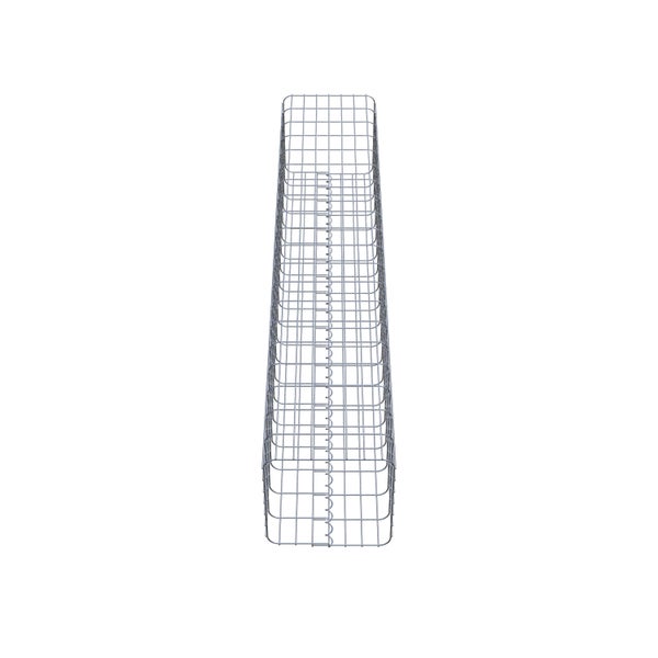Gabionensäule 37 x 37 cm, MW 5 x 10 cm eckig - Höhe: 2,00 m