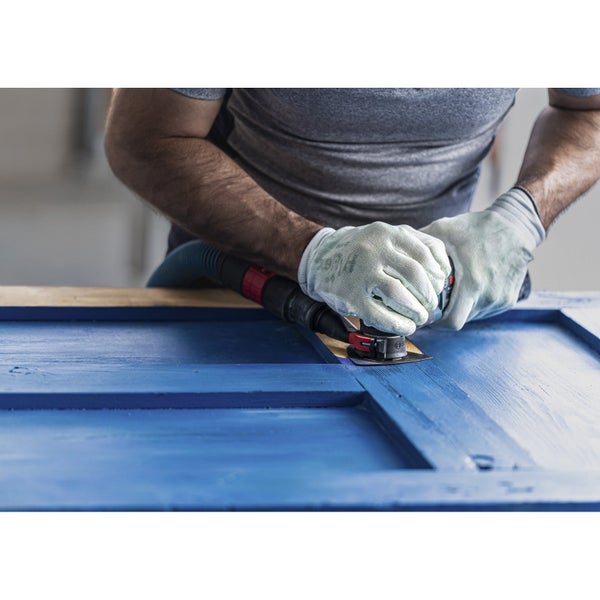 Bosch Expert Sanding Plate MAVZ 116 RT4 Starlock Max Schleifplatte für Multifunktionswerkzeuge 116 mm - 2608900053