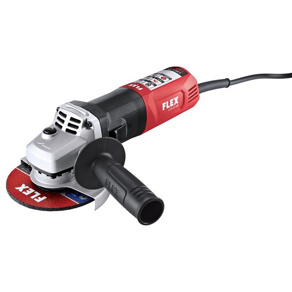 Winkelschleifer FLEX L 12-11 125 mit 1200 Watt Leistung für 125 Millimeter Trennscheiben.