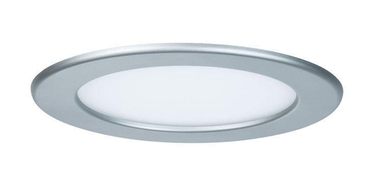 LED Einbaupanel IP44 rund 170mm 12W 850lm 4000K Chrom matt