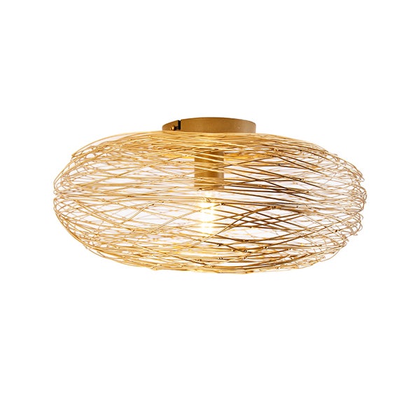 Deckenleuchte aus Drahtgeflecht