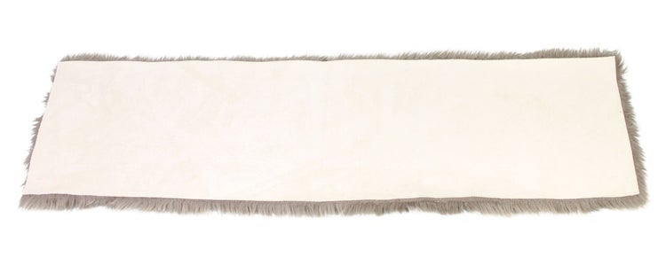 FRANK FLECHTWAREN | Tischläufer Light Platin, POLYACRYL, POLYESTER, 30 x 120 cm