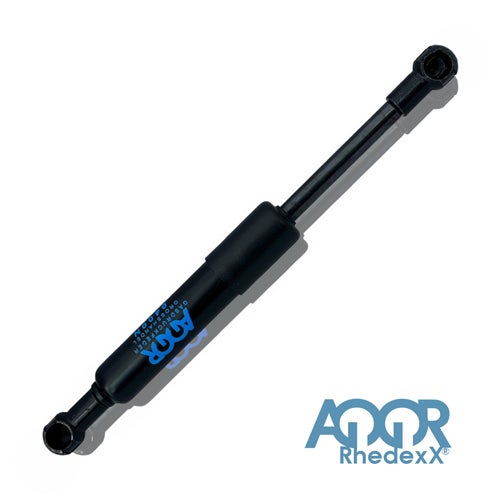 Gasdruckfeder von AGOR Rhedexx aus Metall in Schwarz.