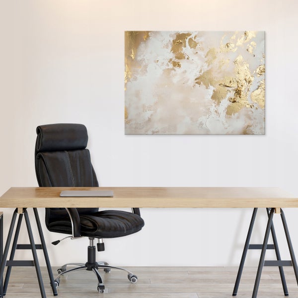 Leinwandbild Abstrakt gold Modern Wandbild 60x40 cm