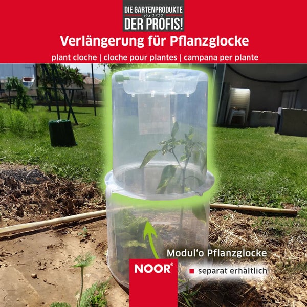 Verlängerung für Pflanzglocke MODUL'O - Ø 40 cm x 32 cm Höhe - Zubehör für Ihr Frühbeet