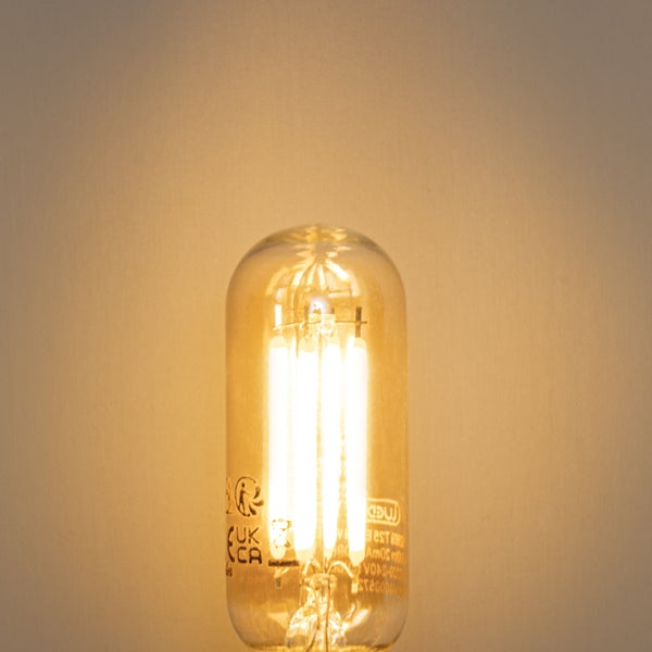 LED-Lampe mit klarem Glaskörper