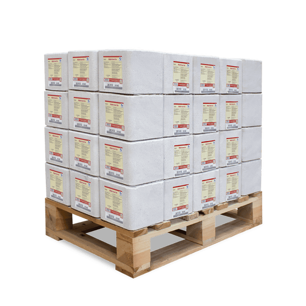 Palette mit mehreren Multi Lisal Salzblöcken