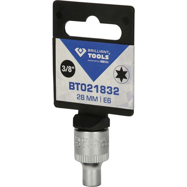 BRILLIANT TOOLS 3/8 Torx-E-Stecknuss E6 - BT021832