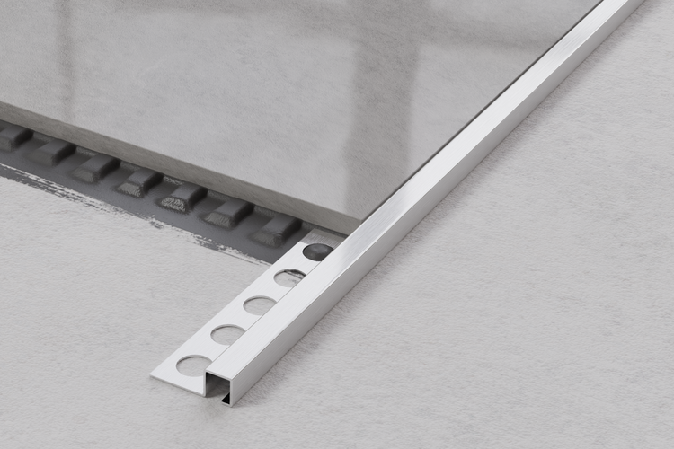 Fliesenprofil aus Metall