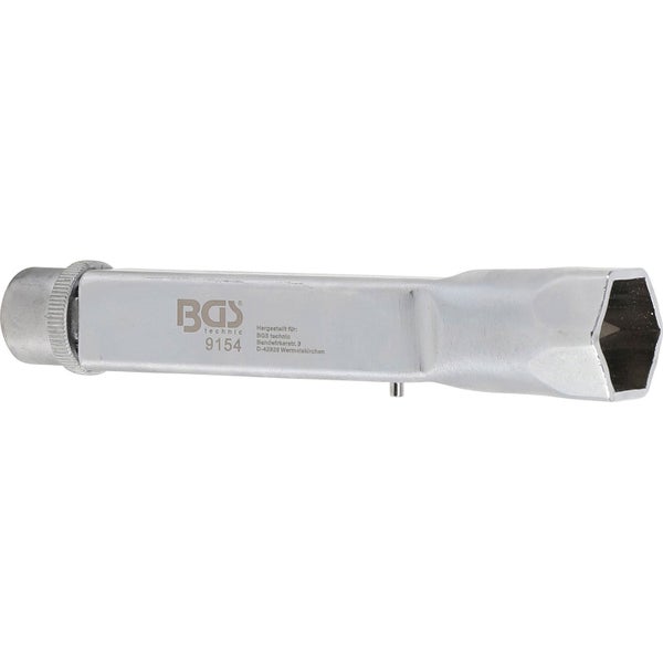 BGS Zündkerzen-Einsatz 3-stufig ausziehbar Antrieb Innenvierkant 10 mm (3/8) SW 20.8mm - 9154