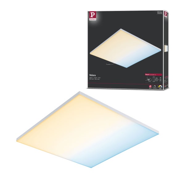 LED Panel Smart Home Zigbee 3.0 Velora eckig 595x595mm 19,5W 2200lm Tunable White Weiß dimmbar