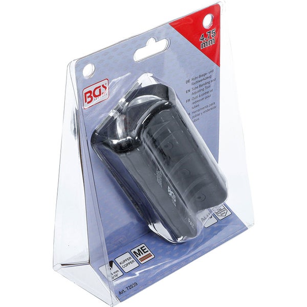 BGS Rohr-Biege- und Richtwerkzeug 4,75 Millimeter für Kupfer, Aluminium und Edelstahl in einer Sichtverpackung.