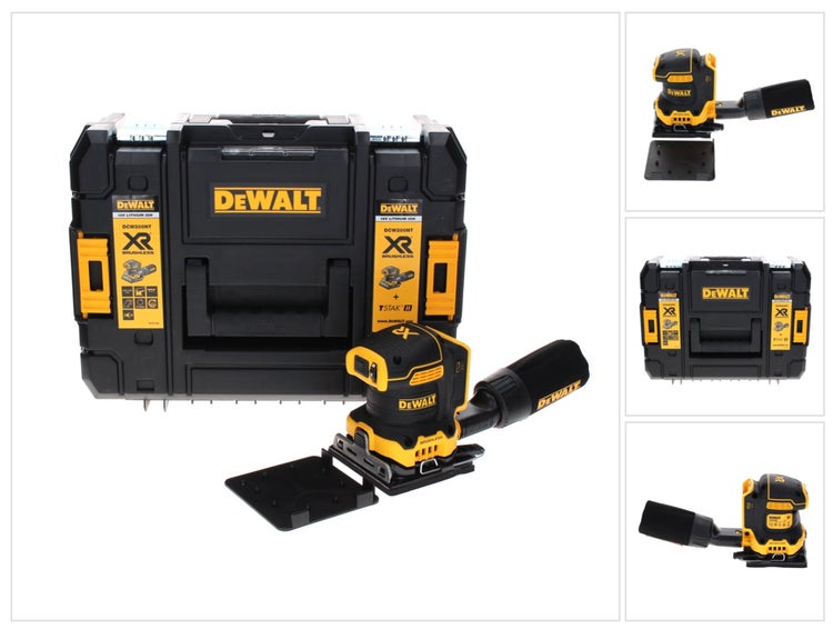 DeWalt 18 Volt Akku Schwingschleifer DCW200NT mit TSTAK Koffer