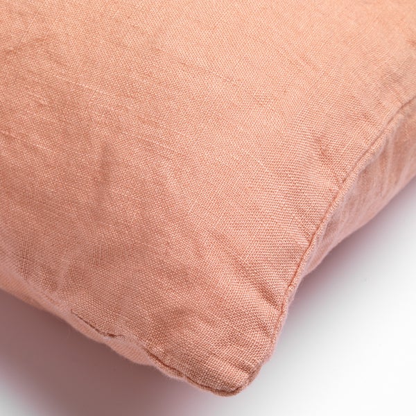 Linn Dekokissen - Unifarben 45x45 cm, Rosa