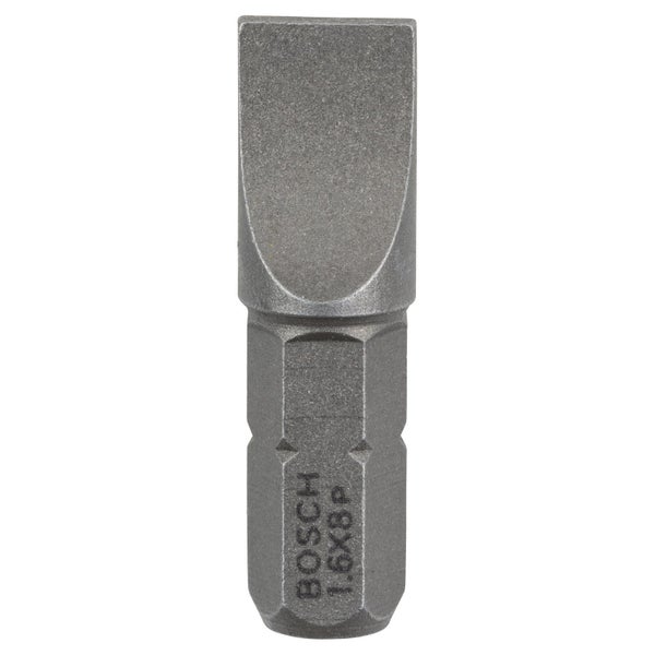 Bosch 3x Schrauberbit Extra-Hart, S 1,6 x 8,0, 25 mm - 2607001471