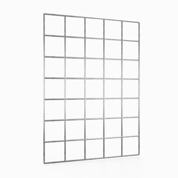 Gitter 10 x 10 cm Maschenweite - Maße: 70 x 50 cm