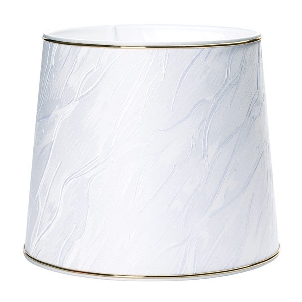 Lampenschirm mit goldfarbenem Rand